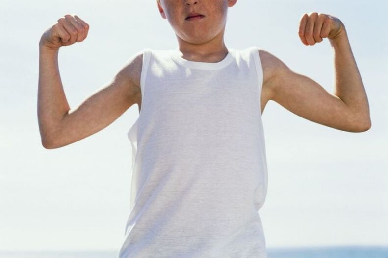 teen láidir agus méadú bod ag 14 bliana d'aois